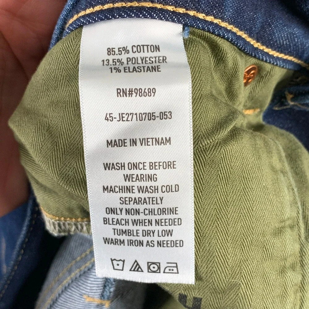 Todd Snyder Jeans Men 34x31 Slim Fit Stretch 5 Pocket Pant Modern
